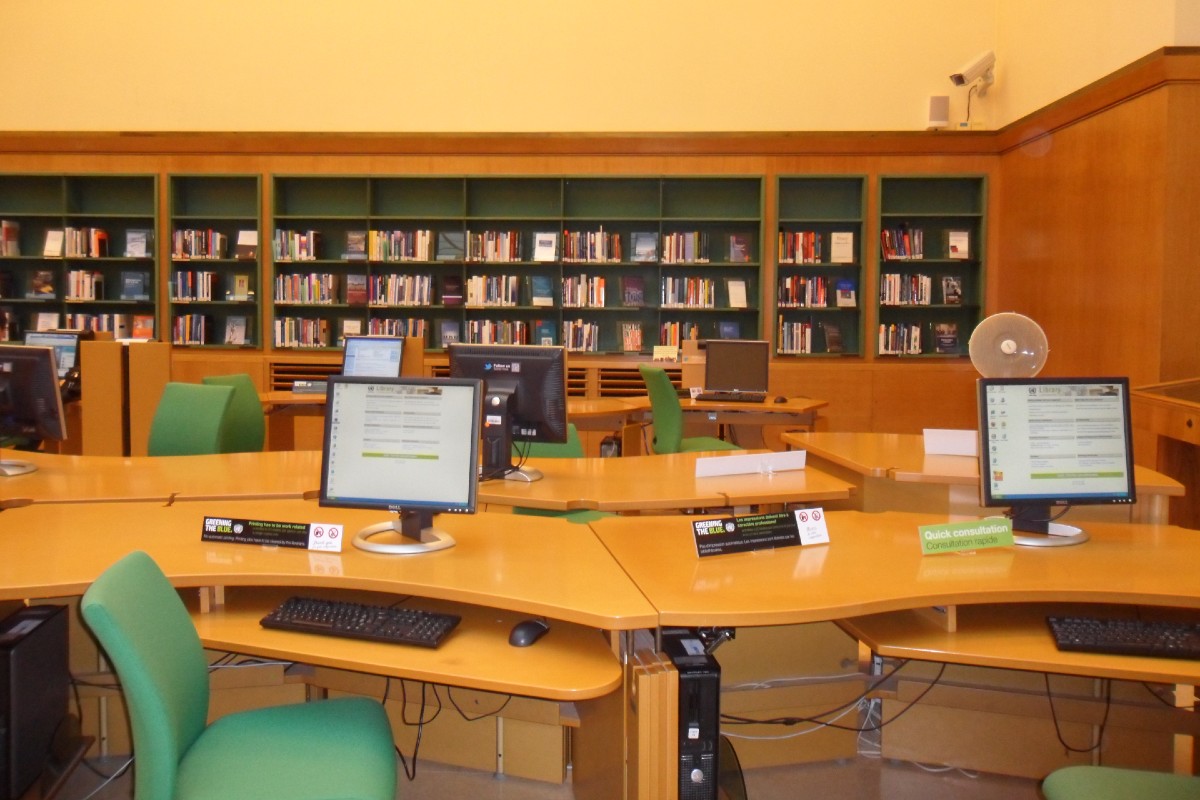 UNOG Library Computers Room